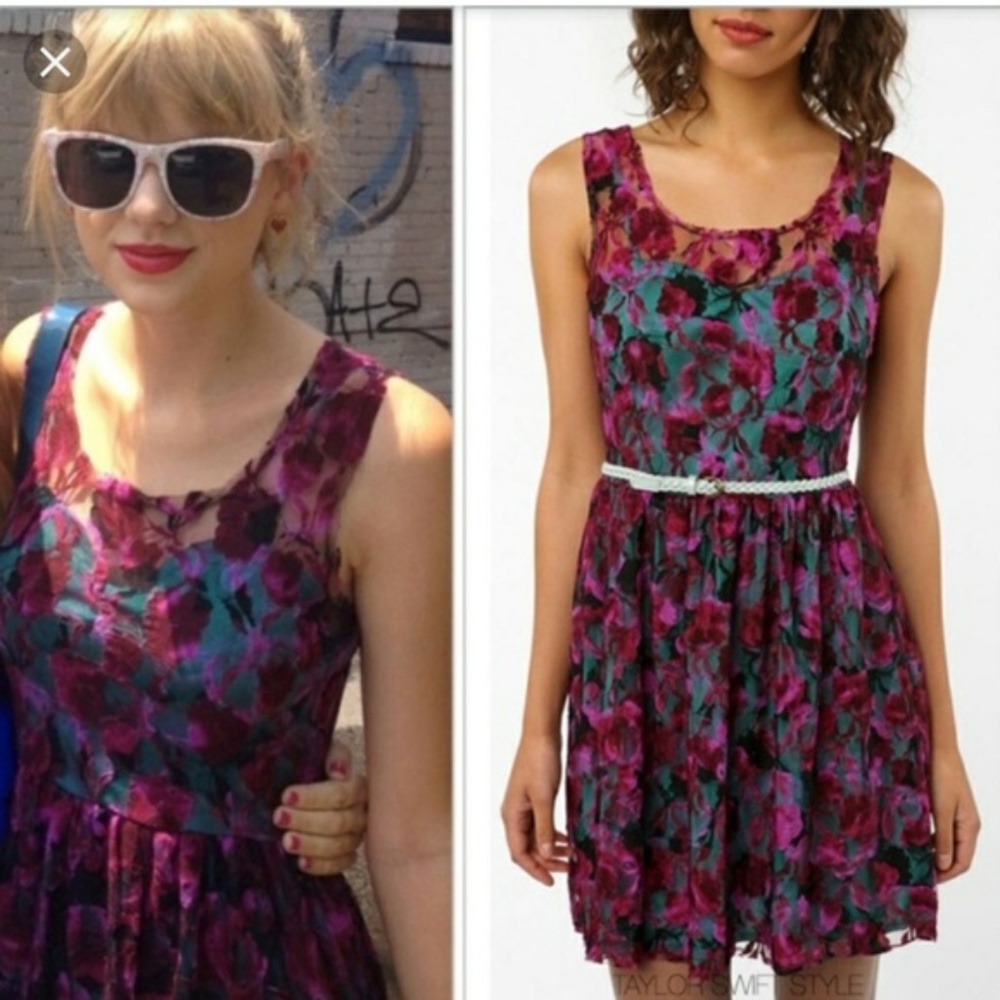Urban Outfitters Pins and Needles Purple and Teal